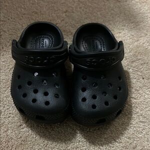 Crocs Kids Black Clogs